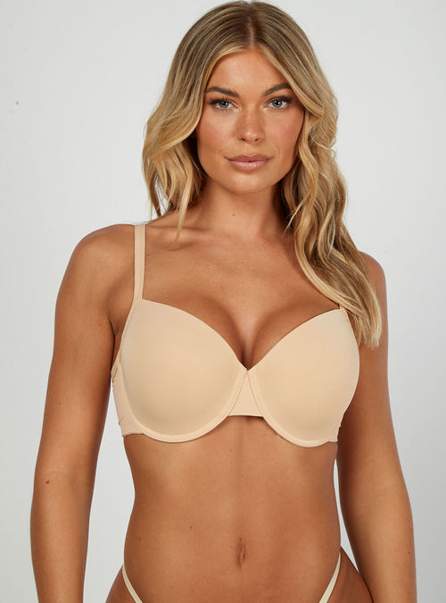 Boux Avenue DD+ T-shirt push-up bra - Nude - 40G