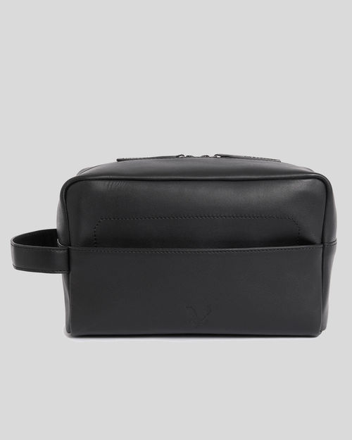Lyle & Scott Leather Washbag...