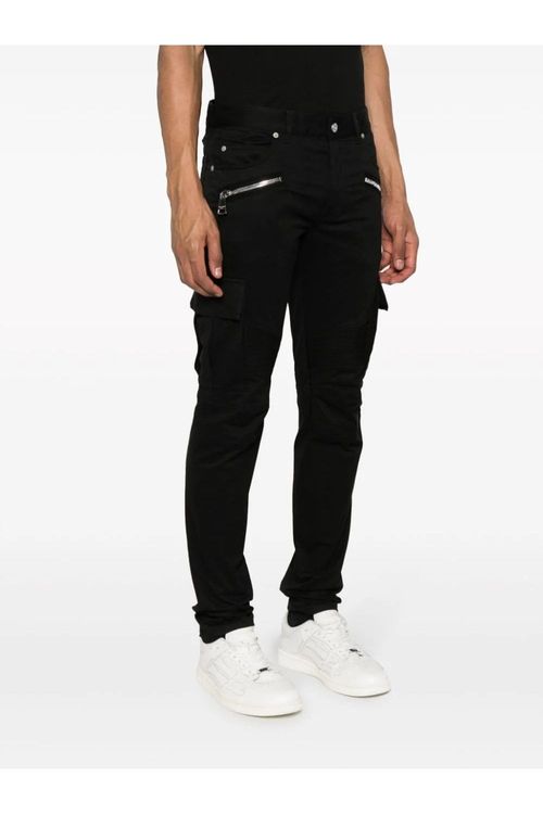 BALMAIN TAPERED COTTON CARGO...