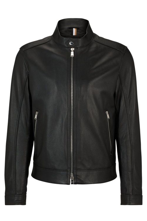 BOSS MANSELL LEATHER JACKET...