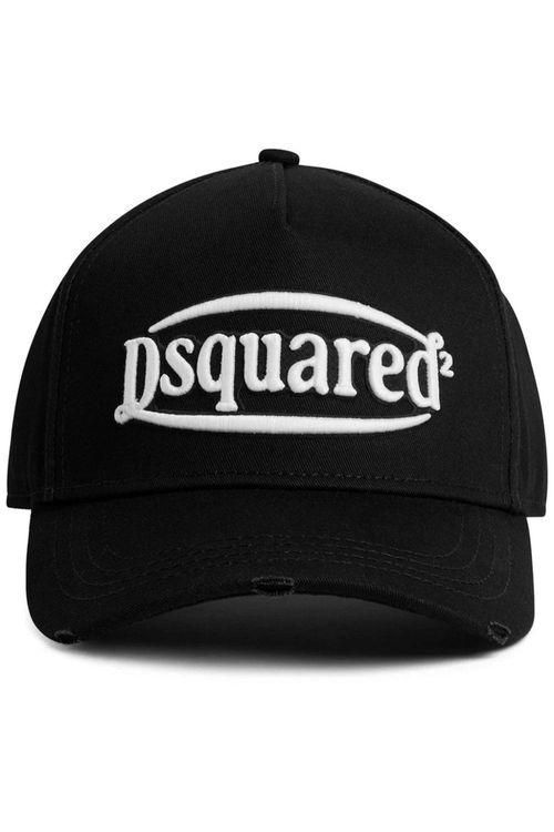 DSQUARED2 COTTON CANVAS LOGO...