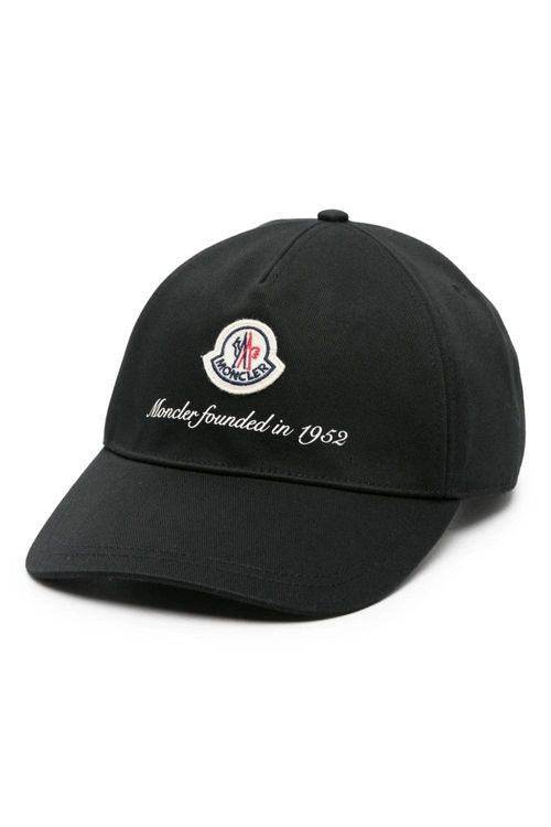 MONCLER COTTON LOGO BASEBALL...