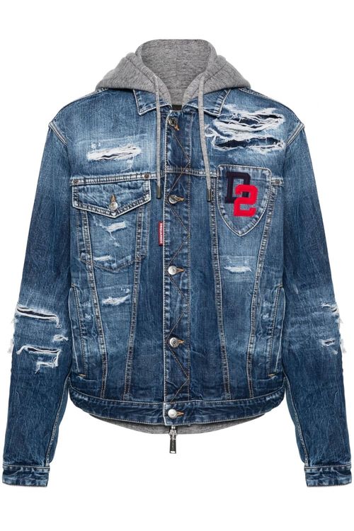 DSQUARED2 LAYERED DENIM...