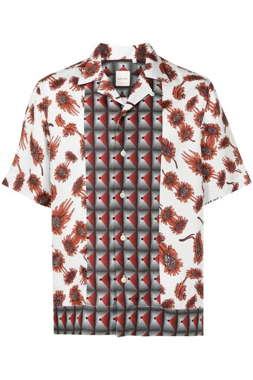 PAUL SMITH PRINTED COTTON...