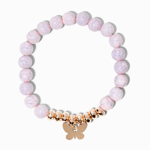 Claire's Pink Marble Beaded...