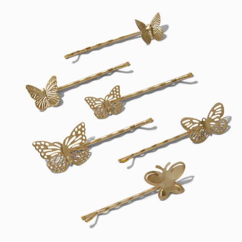 Claire's Gold-Tone Butterfly...
