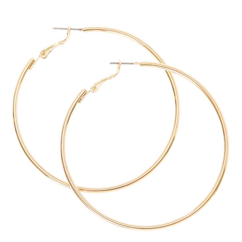 Claire's Gold-Tone 60MM Hoop...