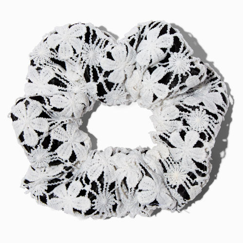 Claire's Black & White Floral...