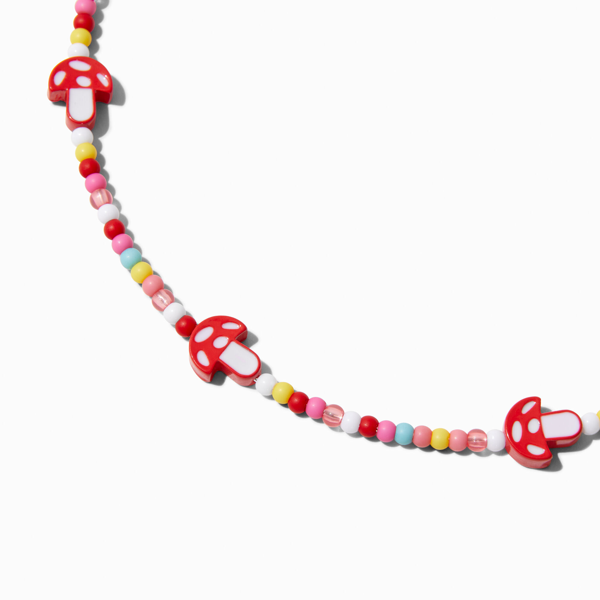 Buy 4 Pcs Cutie Colorful Beads Chain Dainty Mushroom Shape Pendant Necklace  Set Sweet Fresh Vegetables Mushroom Choker Jewelry Set for Women Girls at  Amazon.in