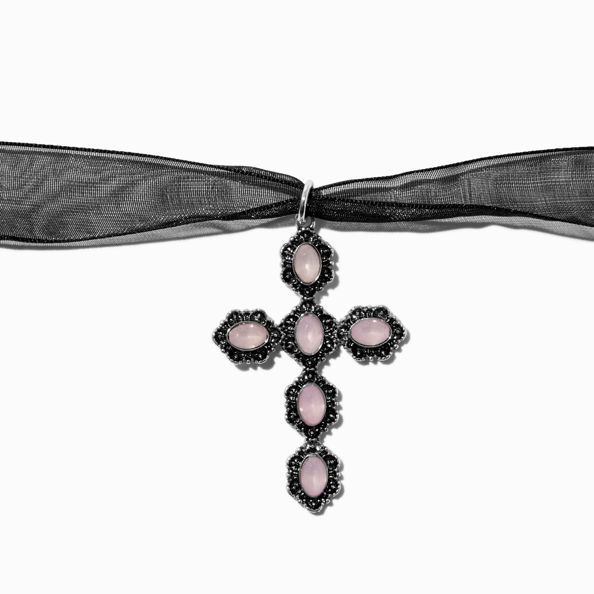 Claire's black choker hot sale