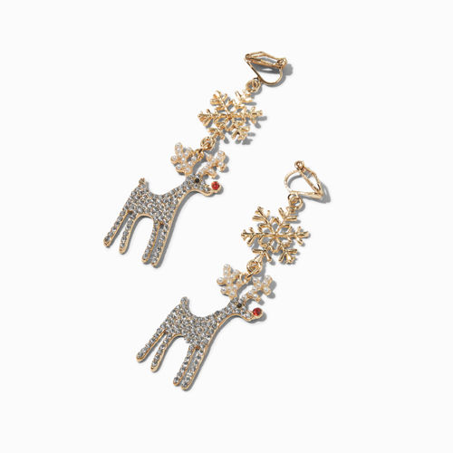 Claire's Crystal Reindeer &...