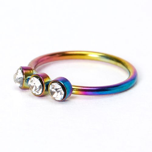 Claire's Anodised 20G Trio...