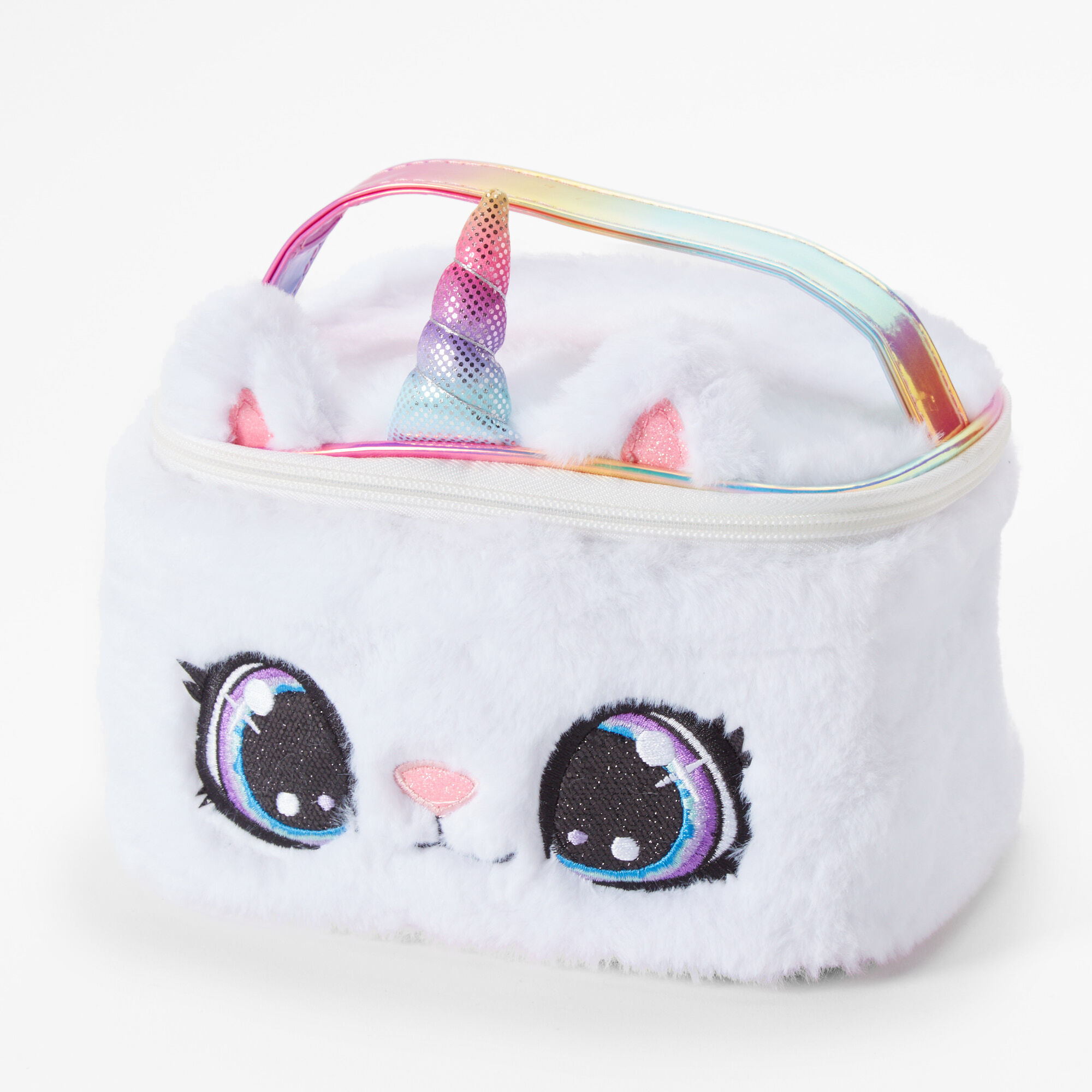 Holographic Roll Travel Makeup Bag  Claires