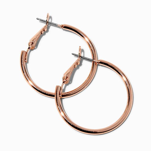 Claire's Rose Gold-Tone 30MM...