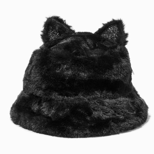 Claire's Black Cat Sherpa...