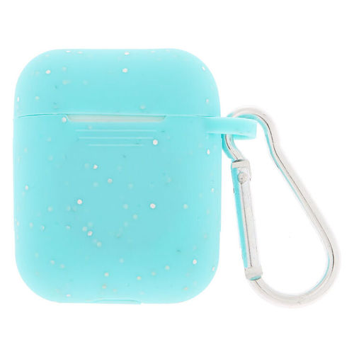 Blue Butterfly Earbud Case Cover - Compatible with Apple AirPods