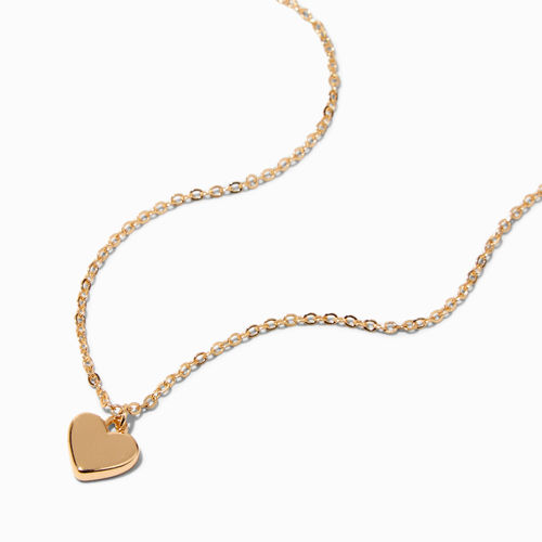 Claire's Gold-Tone Heart...