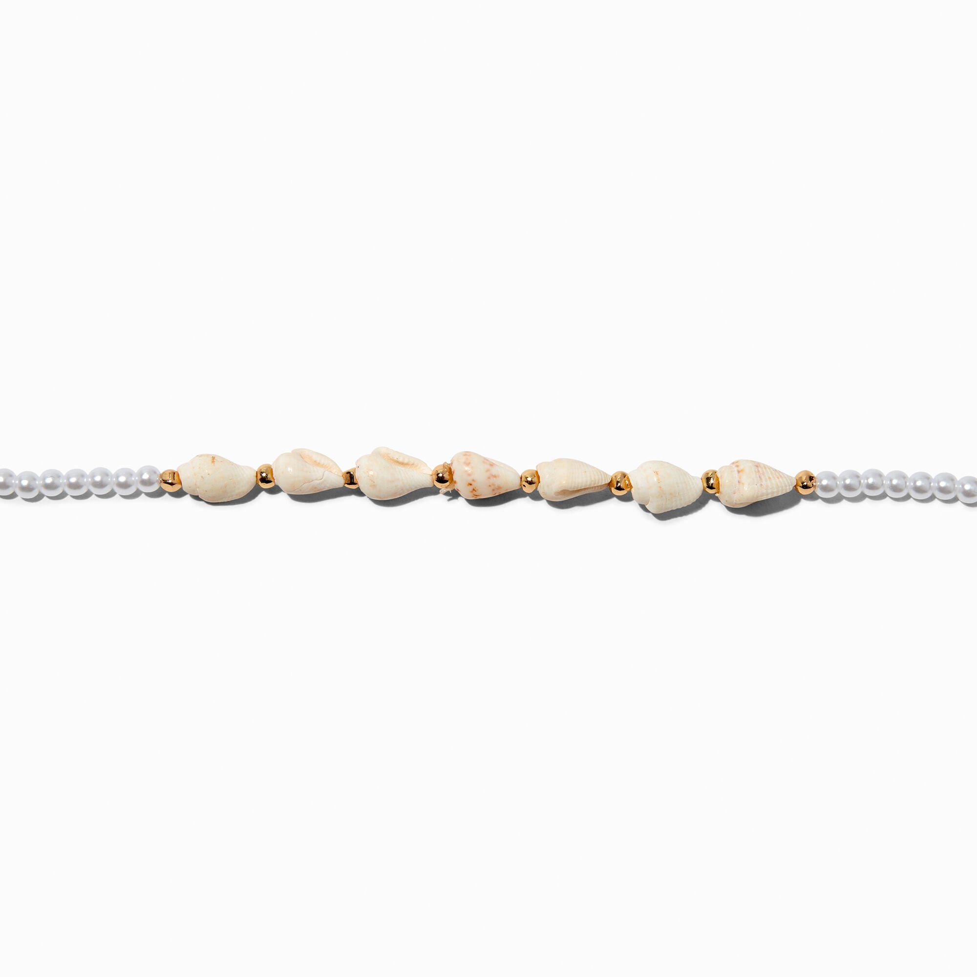 Claire's seashell necklace sales