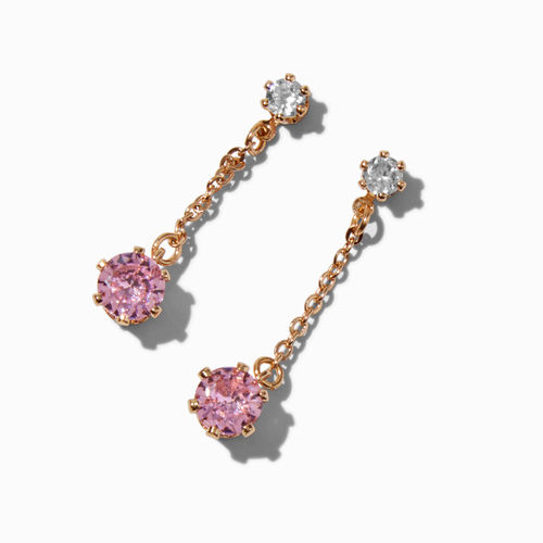 Claire's Pink Cubic Zirconia...