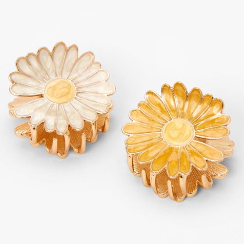 Claire's Daisy Hair Claws - 2...