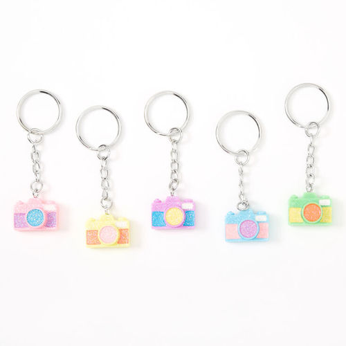 Space Glitter Best Friends Keychains - 5 Pack