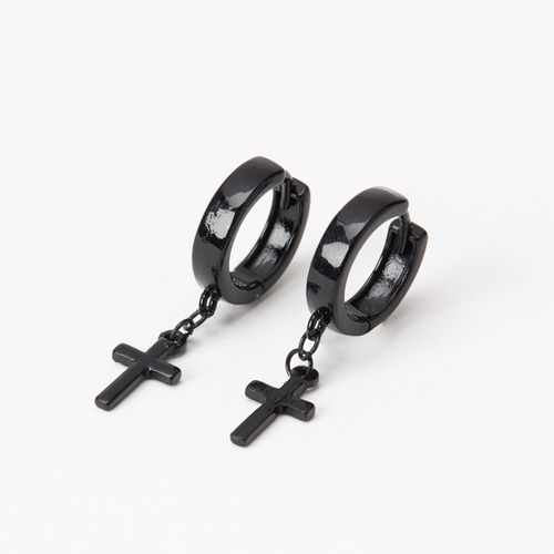 Claire's Black 15MM Cross...