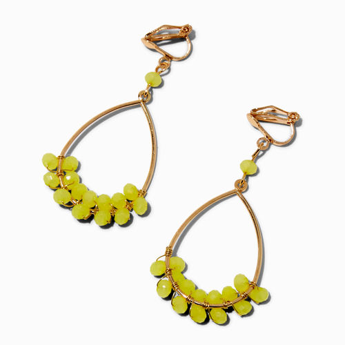 Claire's Yellow-Green Beaded...