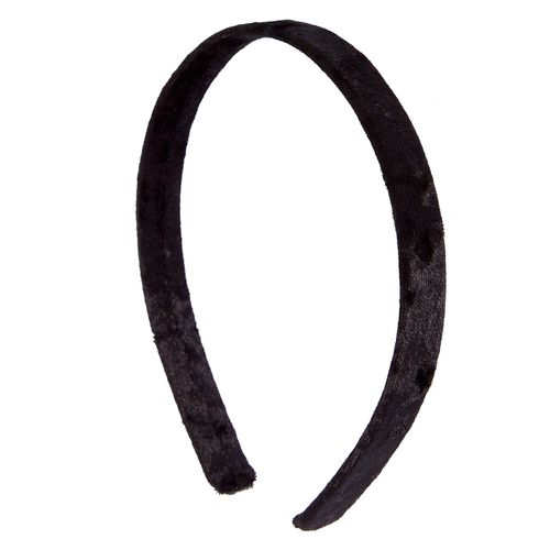 Claire's Black Velvet Headband