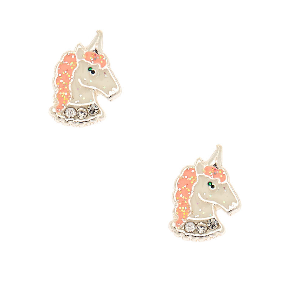 Unicorn magnetic earrings discount