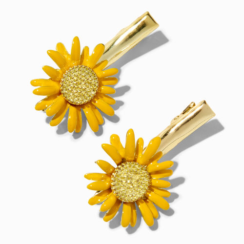 Claire's Gold-Tone Sunflower...