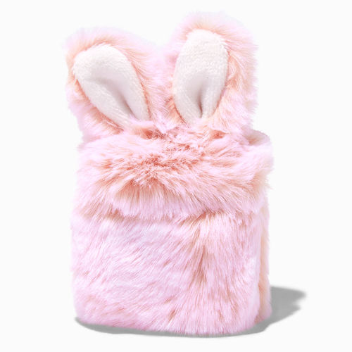 Claire's Furry Pink Bunny...