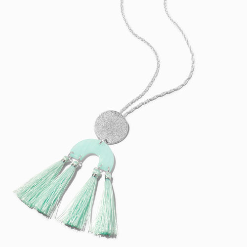 Claire's Mint Tassel U Shape...