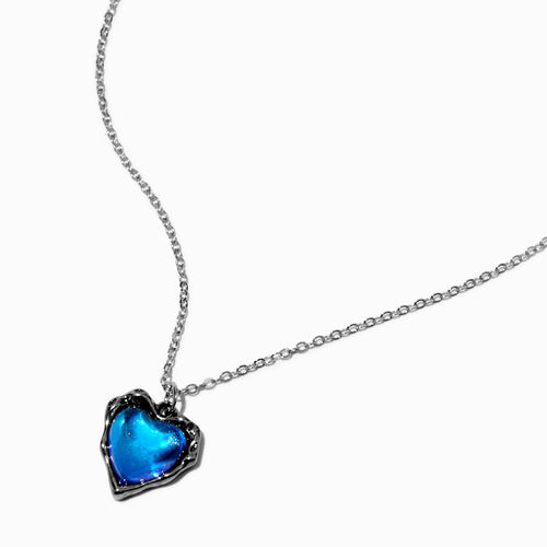 Claire's Blue Melting Heart...