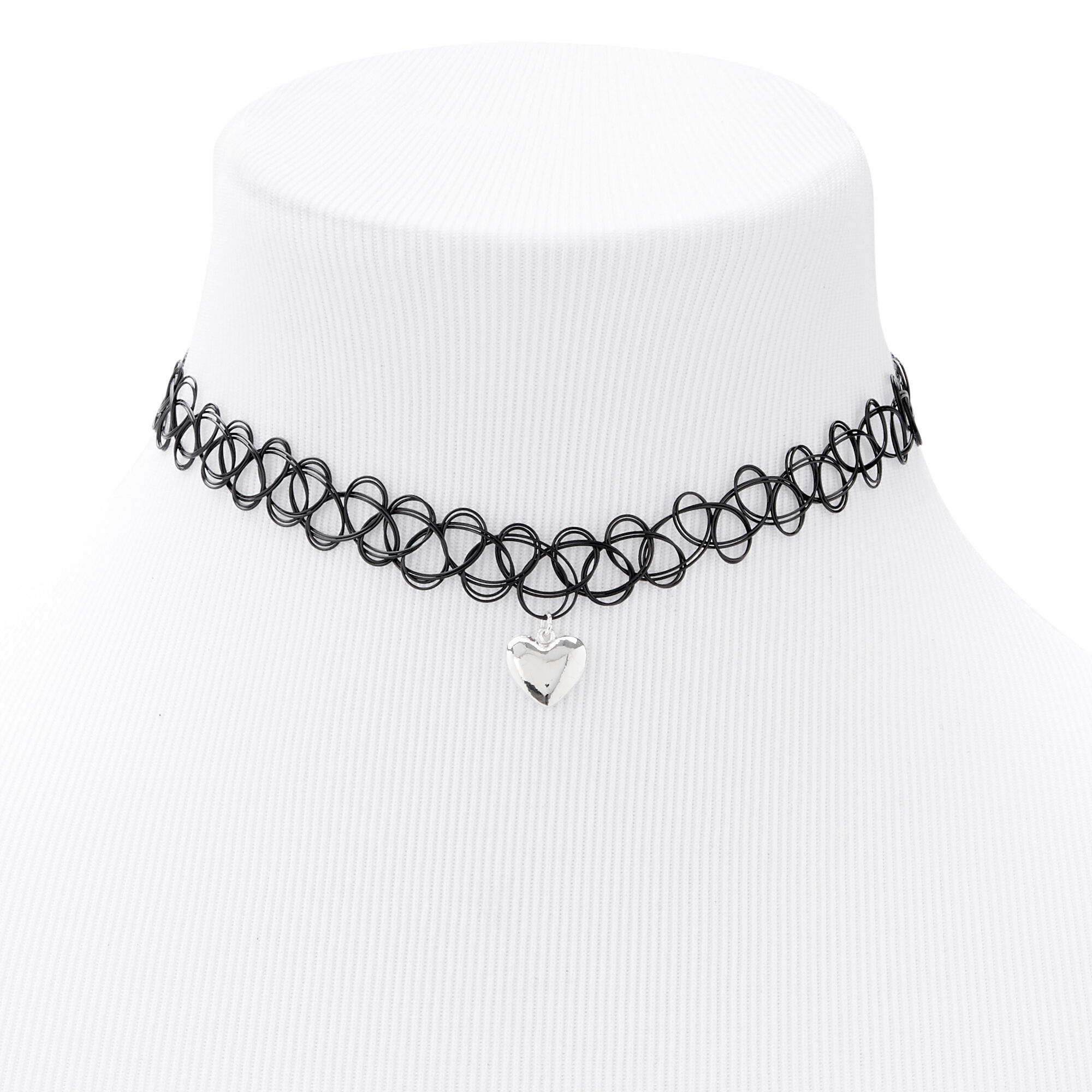 Shop Claire's Best Friends Heart Tattoo Choker Necklaces - 3 Pack online |  Debenhams Kuwait