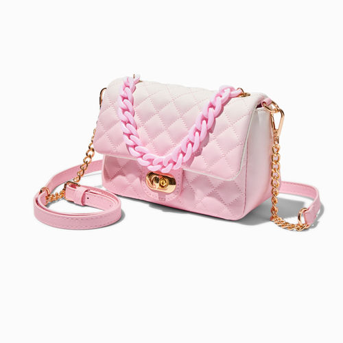 Claire's Quilted Light Pink...