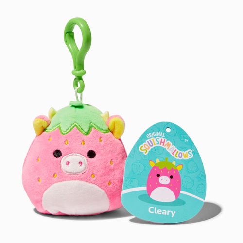 Claire's Squishmallows™ 3.5 Adabelle The Strawberry Frog Plush