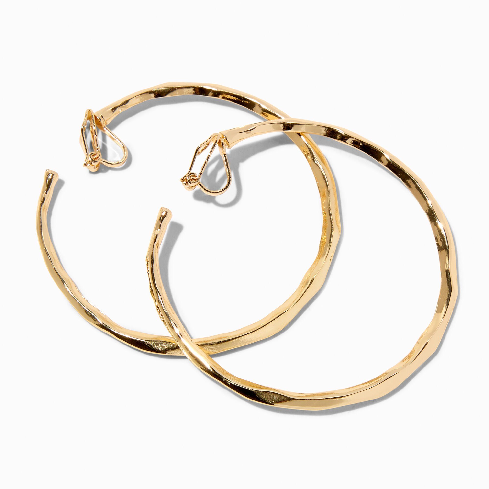 Cheap clip on hoop earrings hot sale