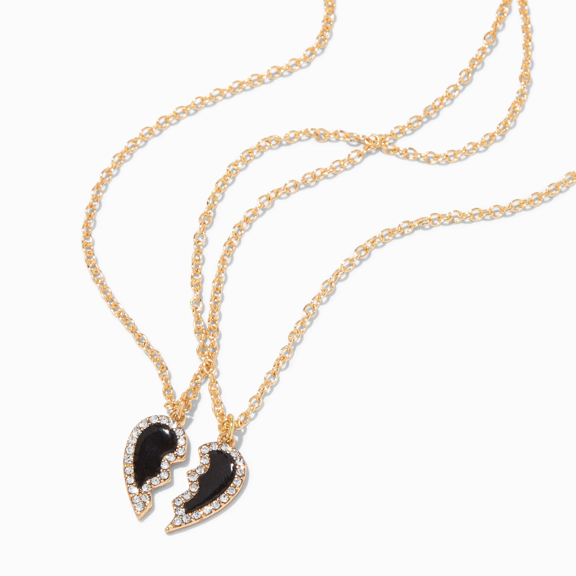 Best friend necklaces for 2 gold sales