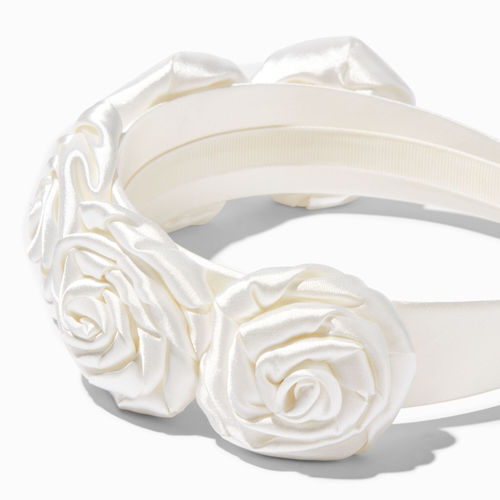 Claire's White Roses Floral...