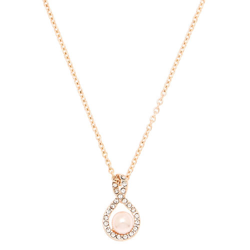 Claire's Rose Gold Pearl...