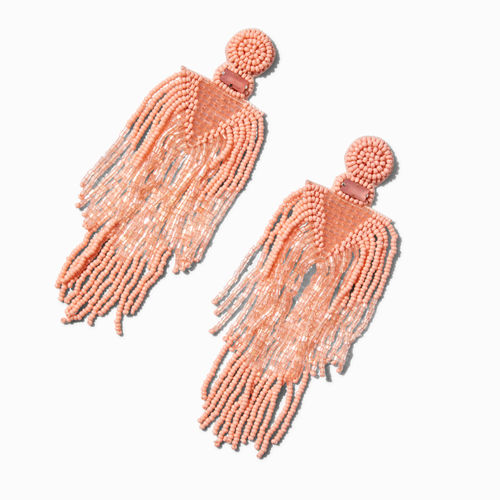 Claire's Pink Beaded Fringe...