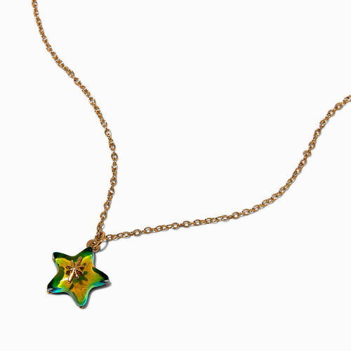 Claire's Mood Star Pendant...