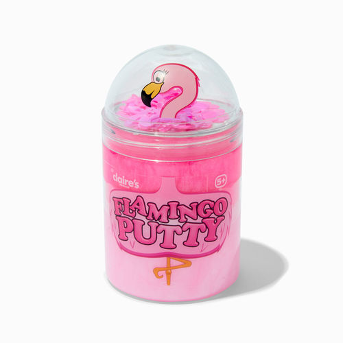 Claire's Flamingo Putty Pot...