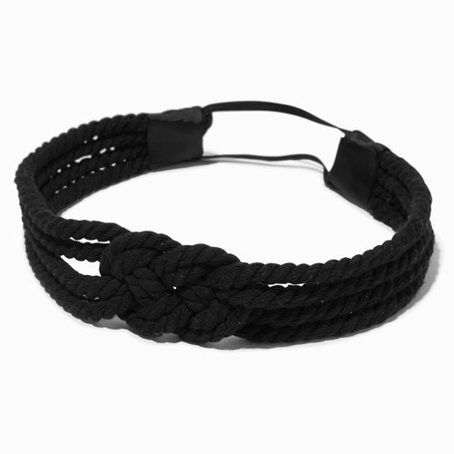 Claire's Black Rope Knotted...