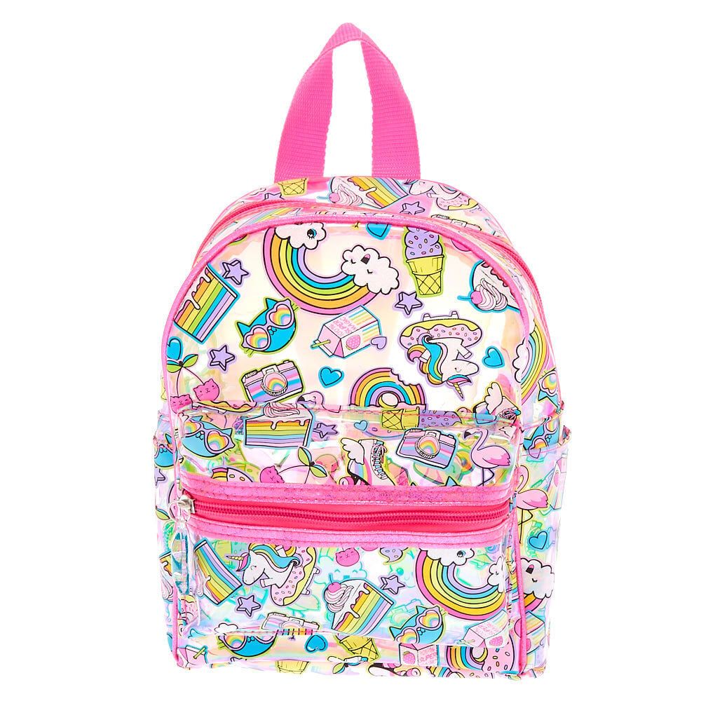 Claire's unicorn backpack deals