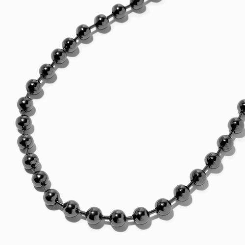 Claire's Hematite Ball Chain...