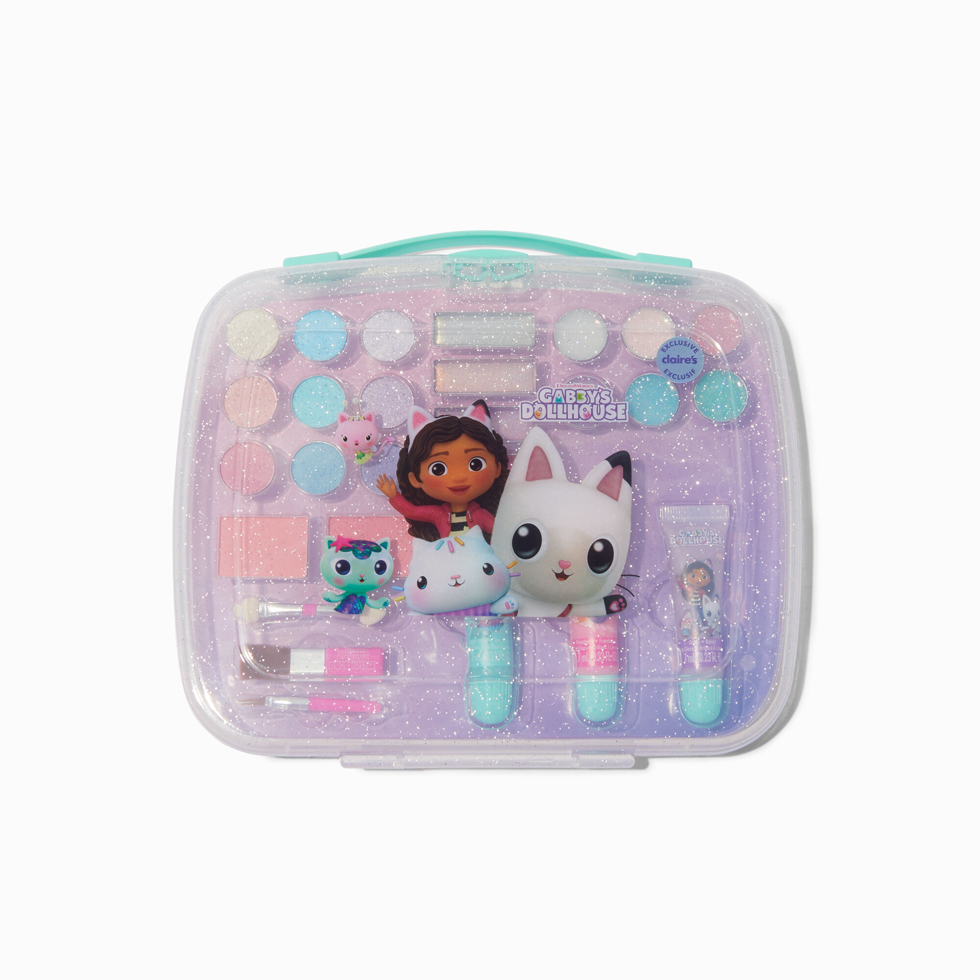 Gabby s Dollhouse Claire s Exclusive Glitter Makeup Case 20.00