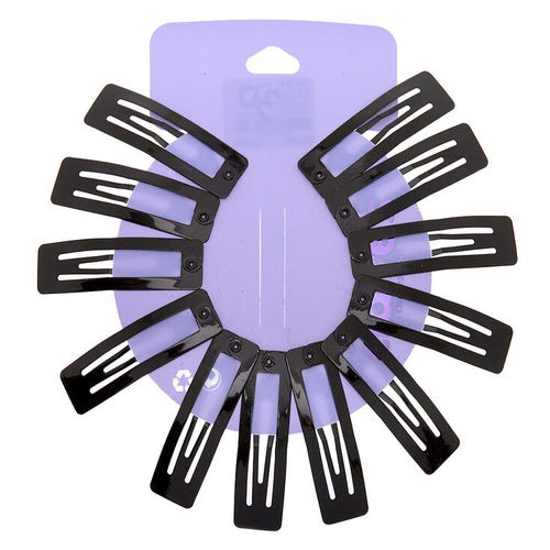 Claire's Club Neutral Snap Hair Clips - 12 Pack