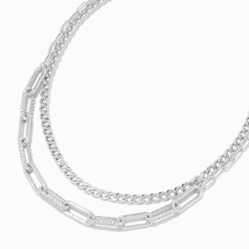 Claire's Silver-Tone Cable...