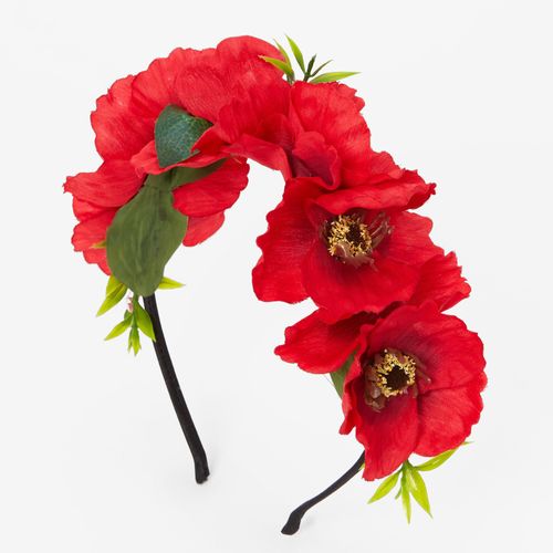 Claire's Red Poppy Flower...